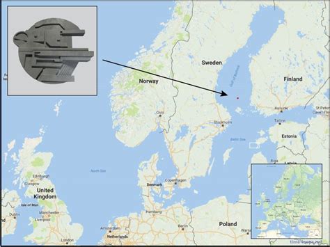 baltic sea anomaly location